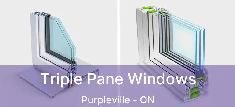 Triple Pane Windows Purpleville - ON