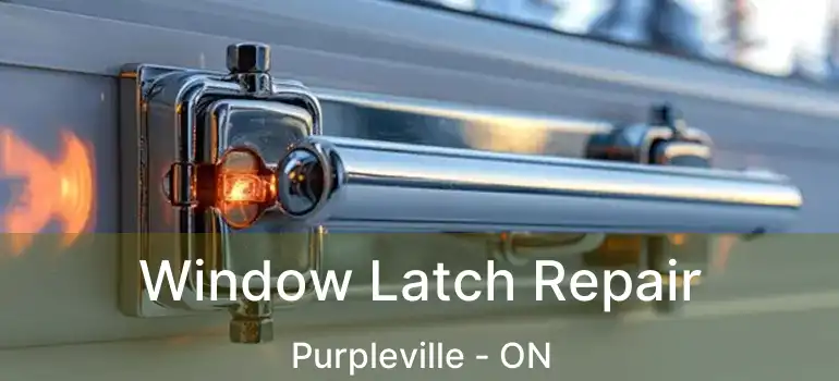  Window Latch Repair Purpleville - ON